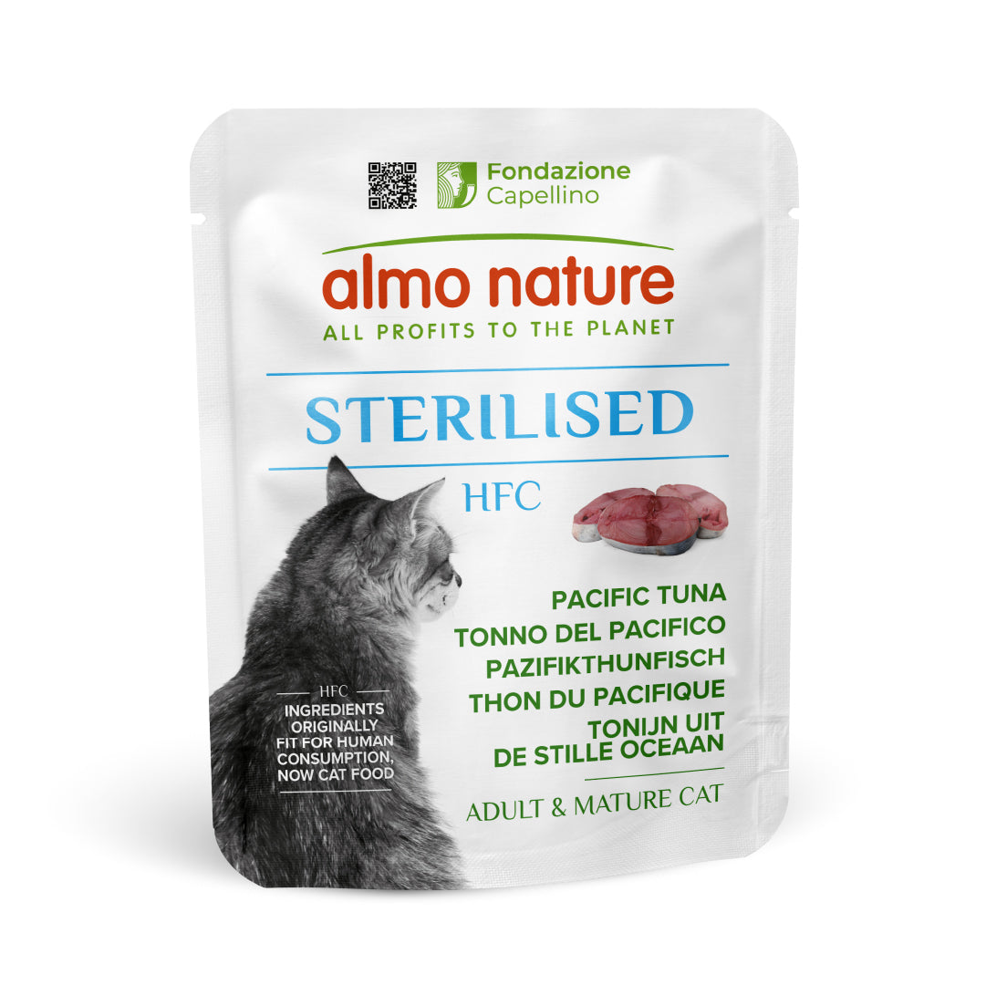 Almo Nature HFC Sterilised Cats - Tonno del Pacifico 50g Almo Nature HFC Sterilised Cats - Tonno del Pacifico 50g